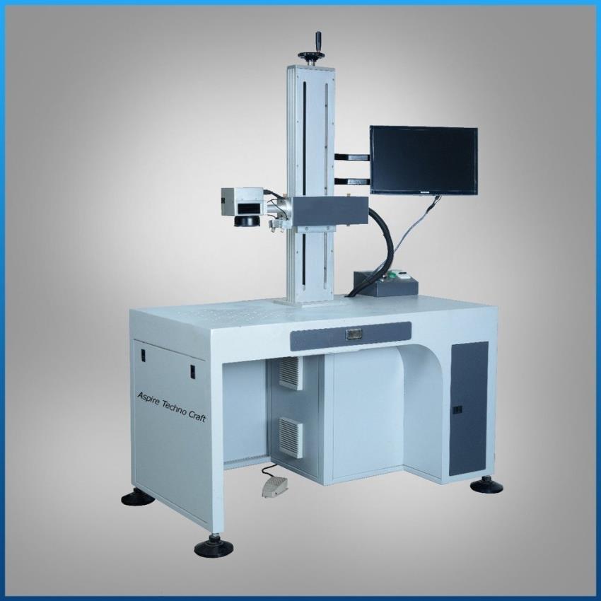 Fiber laser marking